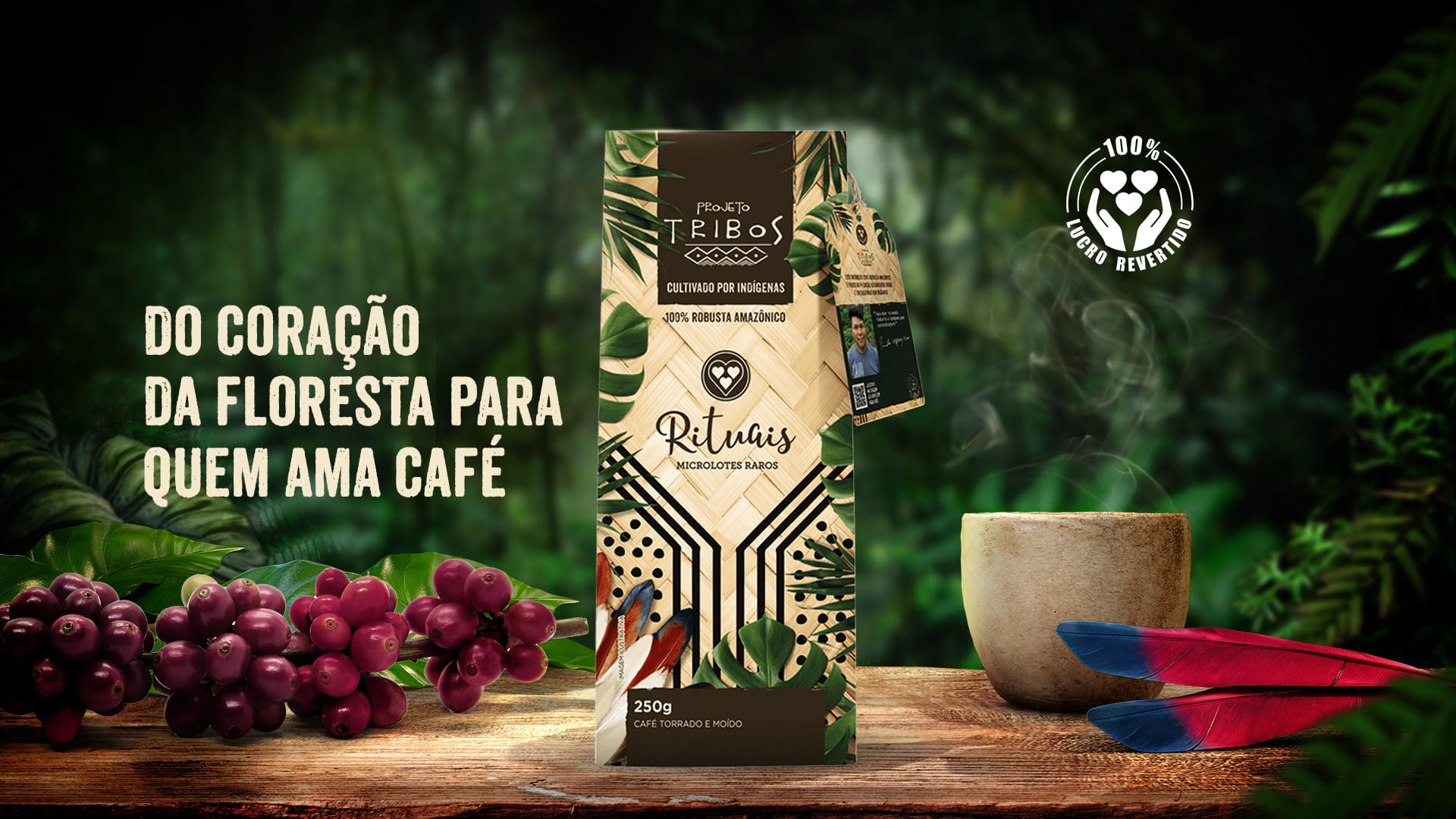 Projeto Tribos | Café 3 Corações
